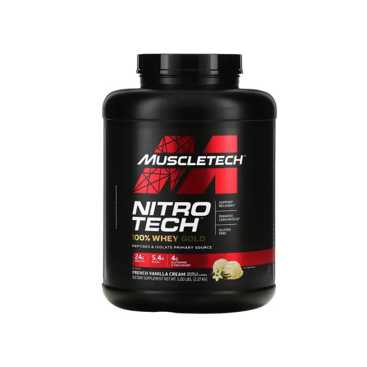 Muscletech Nitro Tech Whey Gold 2.27 Kg French Vainilla - 1
