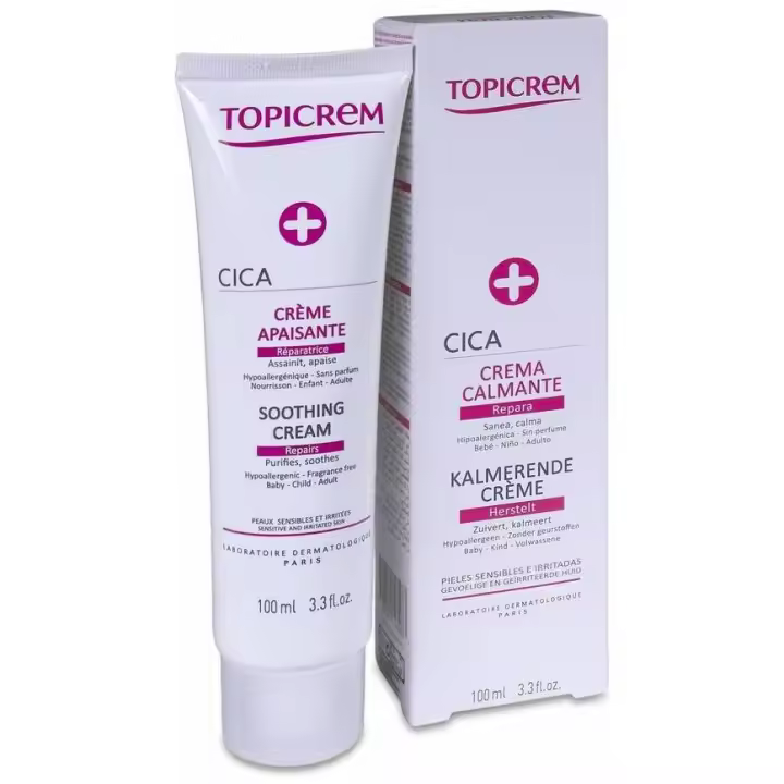 Topicrem Cica Crema Calmante, 100 Ml - 1