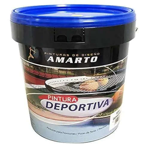 Amarto pintura deportiva antideslizante Azul deportivo 14 Lt - 1