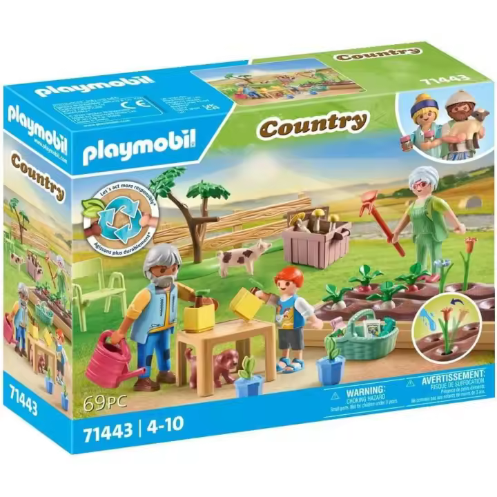 Playmobil - Huerto con Abuelos PLAYMOBIL 71443 - Minifiguras - 1