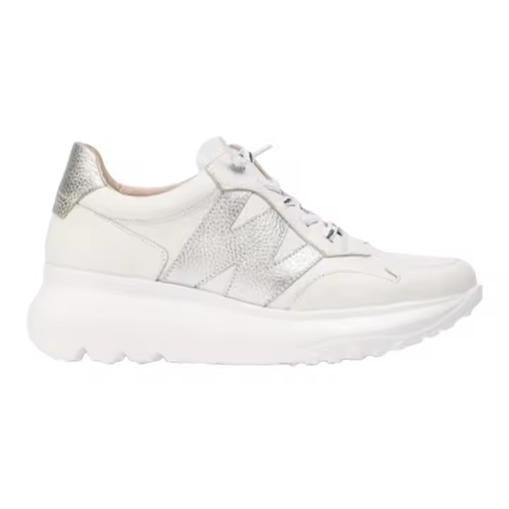 Sneakers Wonders modelo A-4002 en color Plata - 1