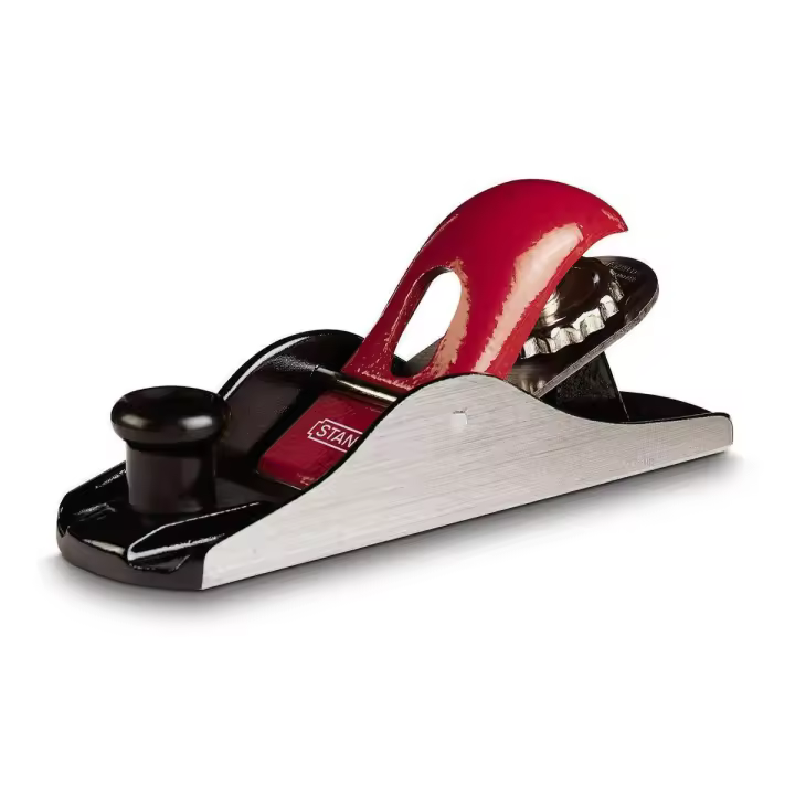 STANLEY Cepillo Pequeño Metálico 110 - Ideal para trabajos detallados y áreas de difícil acceso. Compacto y fácil de manejar. Modelo: 1-12-116. - 1