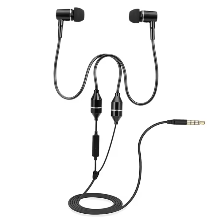 Auriculares Inalámbricos FC12 Estéreo Con Micrófono Y Control De Volumen 3.5mm Anti-radiación Reducción De Ruido Para Teléfono - 1