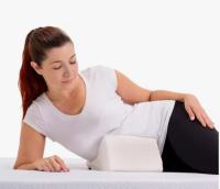 STARLEY-Almohada ortopedica viscoelastica, Almohada con Funda Extraíble y Lavable para Rodilla contra Dolor de Ciática, Espalda, Pierna, Cadera, Embarazo y Calambres Laterales - details 7