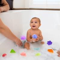 Juguetes de Habilidades Motoras para Bebé 6 9 12 18 Meses, Juegos Montessori Educativos Aprendiendo Caja de Clasificación Sensorial con 6 Piezas Textura Ball y 3 Bolas Blandas Juguetes niños 1 año - details 5
