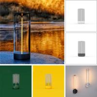 Lámpara De Escritorio Inalámbrica Magneto Touch Recargable Por USB Luz Ambiental Para Dormitorio Regalo Adecuado Para Decoración Del Hogar - details 5