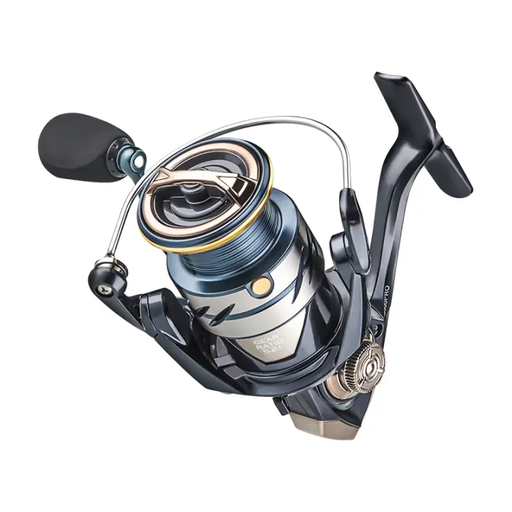 Carrete De Pesca DEUKIO 2024 5.2:1 Potencia Máxima 18lbs Engranaje De Aluminio Aviso De Pesca Para Agua Dulce Y Salada - 1
