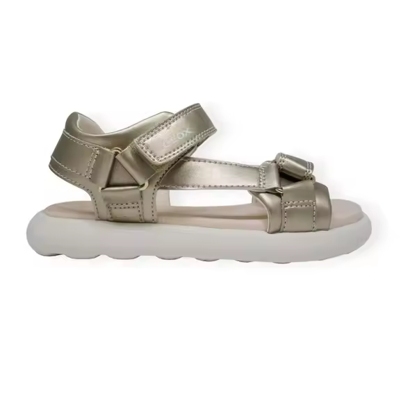 GEOX J55MSC GOLD SANDAL PUFFYPOP - 1