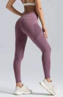 MOV-Pantalones deportivos y de fitness, pantalones color melalgodón, Mallas elásticaspara Correr, Elevación de cadera, High Belt, control del medio ambiente, pantalones de yoga - details 15