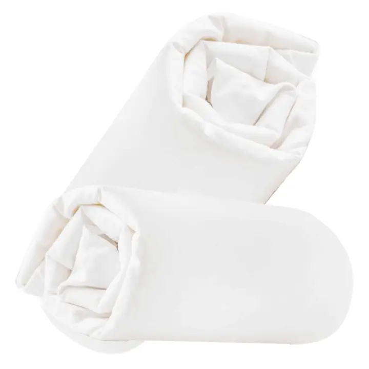 Various Pack de 2 uds Sábana Bajeras de Algodón para Cuna, Tamaños 50 x 80 cm, 60x120cm, Suave y Transpirable, Ajuste Colchones Infantiles,Color Blanco - 1