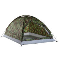 TOMSHOO Carpa Para Acampar Para 2 Personas Capa Sencilla Portátil De Verano Camuflaje Para Exteriores Viajes Material Oxford 600D Con Reflectante Mylar - details 7