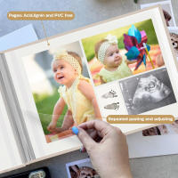 Álbum De Scrapbooking DIY Con Páginas Autoadhesivas Y Magnéticas Cubierta De Lino 3x5 4x6 5x7 6x8 Incluye Bolígrafo Metálico Y Accesorios Para DIY - details 4