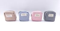 Bagsgarden- Pequeña bolsa de vichy de algodón, multifuncional, bolsa de almacenamiento para objetos pequeños, bolsa para artículos personales, monedero para mujer - details 4