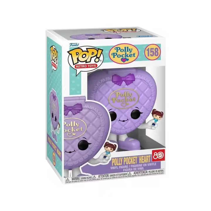 Funko Pop Retro Toys Polly Pocket Figura Polly Pocket Heart Juguetes - 1