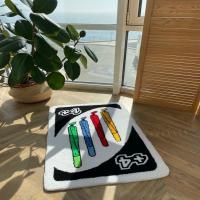 UNO Juego De Cartas Reverso Alfombra Suave Alfombrilla Antideslizante Para Piso De Baño Y Sala De Estar Alfombra De Línea De Fondo Para Dormitorio Y Lado De Cama - details 0