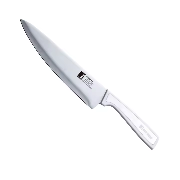 Cuchillo chef 20 cm en acero inoxidable BERGNER colección Resa White - 1