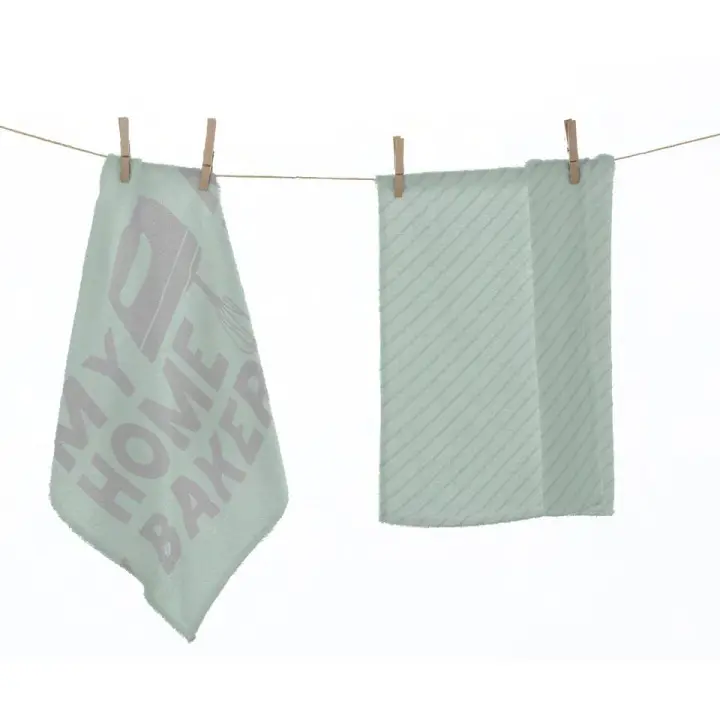 Juego de Paños de Cocina NAF NAF - 100% Algodón, Alta Absorción, 45x45cm, Lavables a Máquina - 1