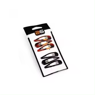 Kit Ganchos Pelo Negro - CastaÑO, 6 Pc ASUER GROUP - 1