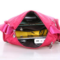 Bolso De Hombro Impermeable Oxford Para Mujer Bolso Cruzado Multifuncional Bolsa De Mano Grande Capacidad Mensajero Casual - details 4