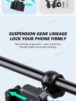 SEAMETAL Soporte De Teléfono Móvil Para Motocicleta Con Cierre Rápido Ancho Ajustable Soporte De Navegación Para Smartphone De 4.7-7.2 Pulgadas Universal Para Motocicleta Scooter Bicicleta - details 3