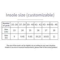 Almohadillas De Running Absorbentes De Choque Transpirables Desodorantes Para Hombres Y Mujeres Inmunitarias Orthopédicas Para Zapatos - details 1