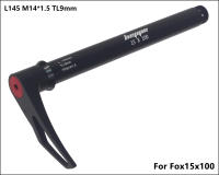 HEPPE Juego De Frente Para Bicicleta Con Eje Transversal Compatible Con Bicis MTB Y Carretera Quick Release M15xP1.5 Longitud 120-158mm Piezas - details 14