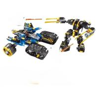 Bloques De Construcción Mecánica Ninja Thunder Raider 576 Piezas Juguete Para Niños Modelo De Tanque De Asalto Combinación Técnica Regalo Para Chicos - details 2