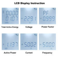 Medidor De Energía Inteligente Tuya ZigBee Fase Sola 80A En Rail Din Monitor De Potencia Voltaje Y Amperaje 110V 220V 50/60Hz Para Control Remoto Por App - details 15