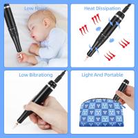 Máquina De Uñas Eléctrica 35000RPM Con Conjunto De Corte De Polvo Para Manicura Y Gel Pintura Sin Cable Herramienta De Pelos De Uñas - details 12