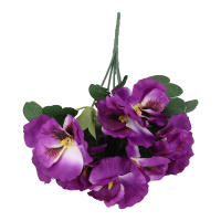 10 Cabezas De Margarita Artificial 26cm Bouquet Para Boda Fiesta Hogar Rama De Flores Artificiales Material COTON - details 73