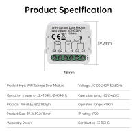 Controlador De Puerta De Garaje Inteligente Tuya Zigbee/WiFi Con Control Remoto Por Voz Compatible Con Alexa Y Google Home Assistant - details 12