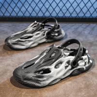 Zapatillas De Hombre Camuflaje Plataforma Exterior Verano Clogs Zapatos Mujer Playa Sandalias Hombre Suaves EVA Interior Casa Slides Amor Flip Flops - details 5