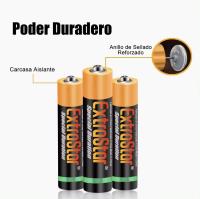 Packs Pilas de carbon AAA y AA,Pilas AAA (R03) 1.5V 400mAh,AA (R6) 1.5V 860mAh.Especial duracion. - details 0