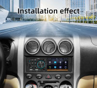 BQCC 1 Din4.1 Pulgadas Pantalla Táctil Radio Para Coche Con Android Auto Carplay Bluetooth FM USB Lámparas Colores Universales Stereo De Coche - details 15