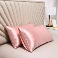 Funda De Almohada De Seda Mulberry Natural 100% Para Proteger Pelo Y Piel Personalizable Tamaño Cualquiera Ropa De Cama - details 0