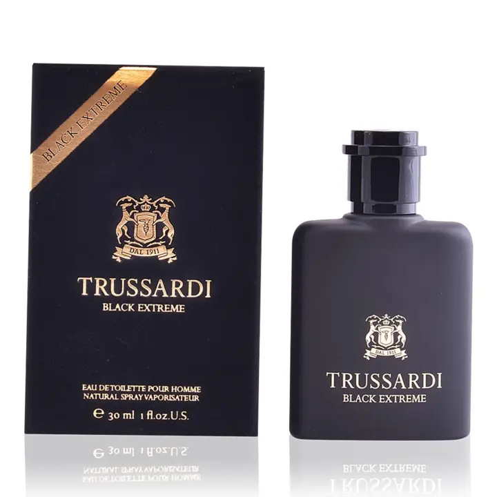 TRUSSARDI BLACK EXTREME EAU DE TOILETTE 30ML VAPORIZADOR - 1