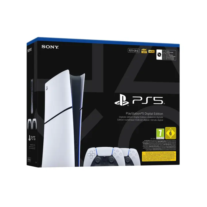 Consola PS5 Chassis E Digital + 2 Dualsense V3 - Version ESPAÑA - 1