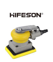 HIFESON Máquina De Amolado Para Coche Pulidora Aérea Con 20 Piezas De Papel De Hierro Herramienta De Pulido Para Coches Grinder Cuadrado 70*100mm - details 0