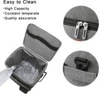 Enfriadores blandos con ruedas - enfriadores portátiles de rollo con aislamiento térmico de ruedas extraíbles, enfriadores de ruedas plegables adecuados para compras, picnic, barbacoa y playa - details 5