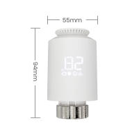 Nuevo Termostato Tuya TRV 2024 Válvula Termostática Para Radiador Controlador De Temperatura Para Calefacción Del Hogar - details 1
