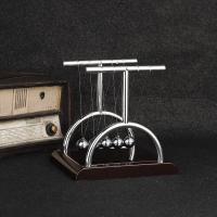 Newton's Cradle Balance De Acero Pelota De Juguete Para Oficina Y Decoración Del Hogar Pendulo De Ciencia Y Matemáticas Alivio Del Estrés Regalos Para Niños Y Adultos - details 4