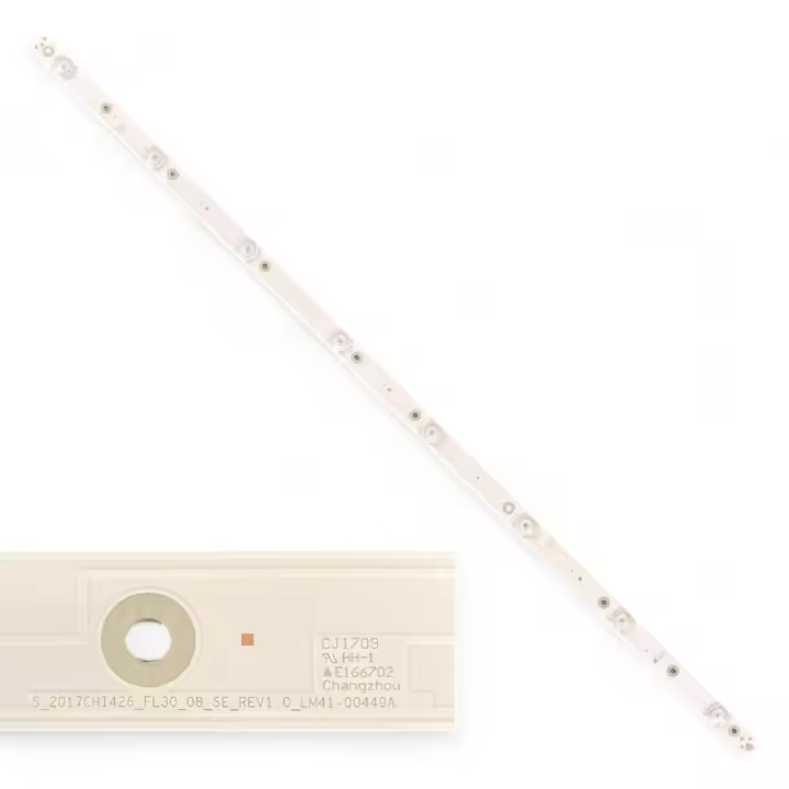 Tira 8 leds HISENSE K32DLC16H CJ1709 E166702 LM41-00449A - 1