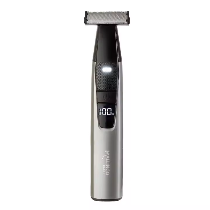Razors Afeitadora Eléctrica Portátil de Cuerpo Completo Trimmer USB T-Blade LED Digital Displayrazor para Hombres y Mujeres Maquinilla de Afeitar Lavable (pantalla Digital LED) - 1