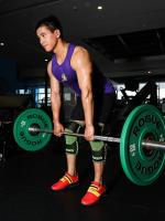 Zapatos De Gimnasio Para Hombres Y Mujeres Negros Rojos Con Cordones Y Anillas Para Levantamiento De Pesas Y Entrenamiento Completo Suela De Goma Microfibra Y Cuero Soporte Y Equilibrio - details 4