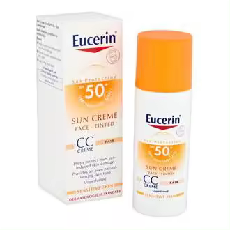 Eucerin Sun Creme Rostro Con Color Cc Fps 50+, 50 Ml - 1