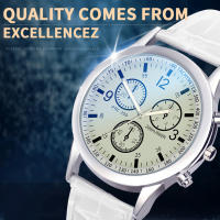Reloj De Lujo De Cuarzo Con Dial De Acero Inoxidable Reloj Casual De Pulsera Material De Correa De Cuero Estilo Fashion & Casual - details 33