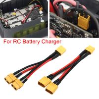 Conector De Batería XT60 3-en-1 Cable De Extensión Doble De Silicona 14AWG Para Motor De Batería Y Splitter - details 6