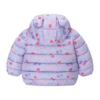 Chaqueta De Poliéster Para Niños Con Capucha Y Cierre De Cremallera Outerwear Ligera Para Otoño Con Estampado De Dinosaurio Cartoon - details 6