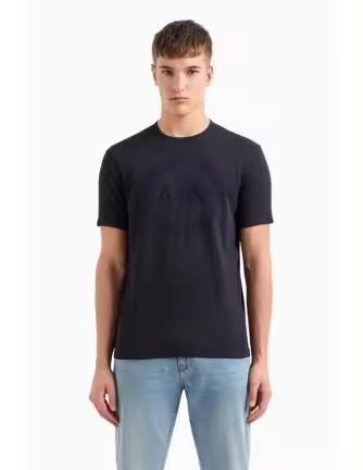 Camiseta Armani Exchange navy Regular - 1