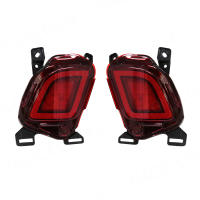Luces De Reflejador Trasero Para Toyota Highlander 2015-2018 Lámpara De Foco LED Freno Señal De Giro Accesorios De Coche 12V ABS LED Rojo Alta Luminosidad Longa Vida - details 3